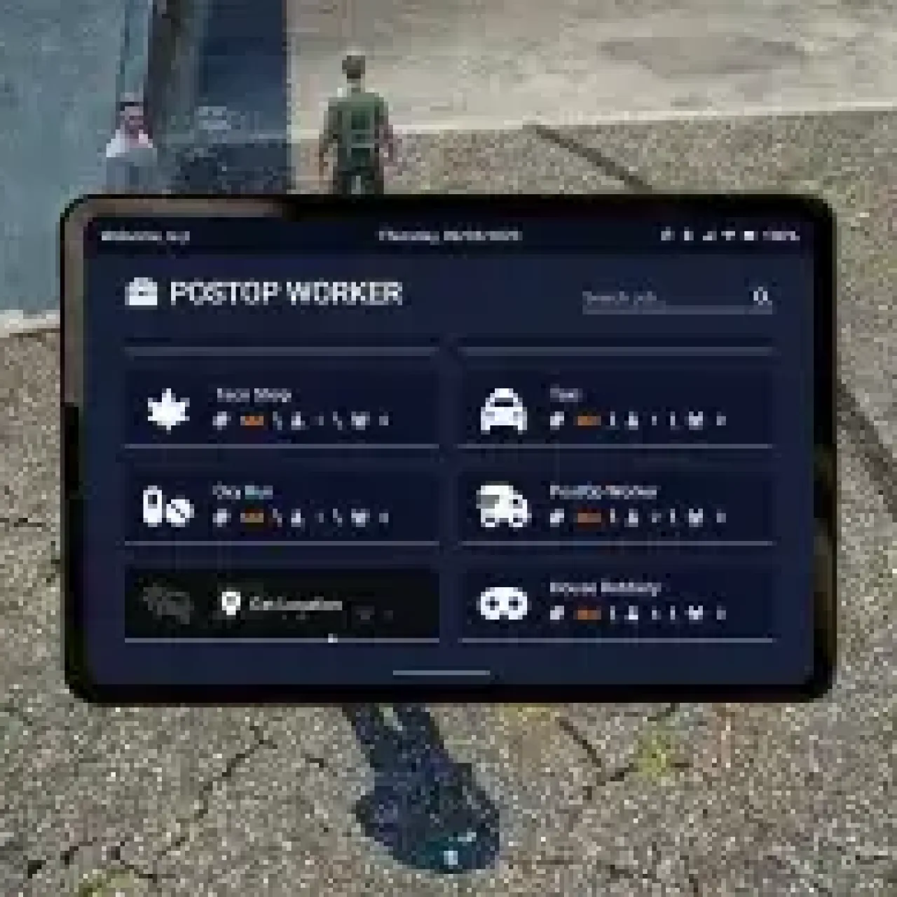 QBCore Group Jobs Tablet UI for FiveM job management