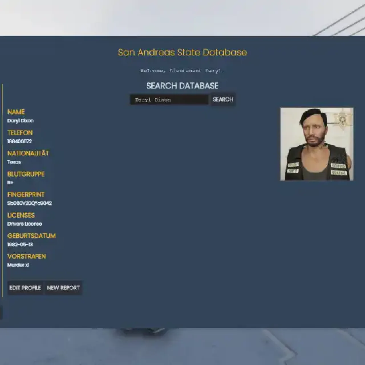Qbcore MDT System – FiveM Police Database and Record Management