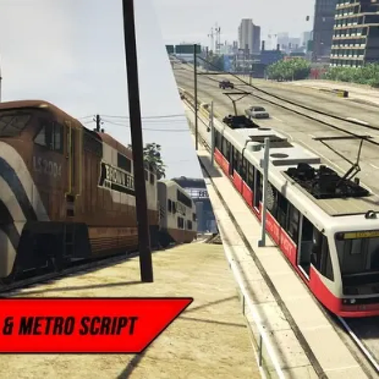 FiveM Qbcore Train & Metro Script for public transportation