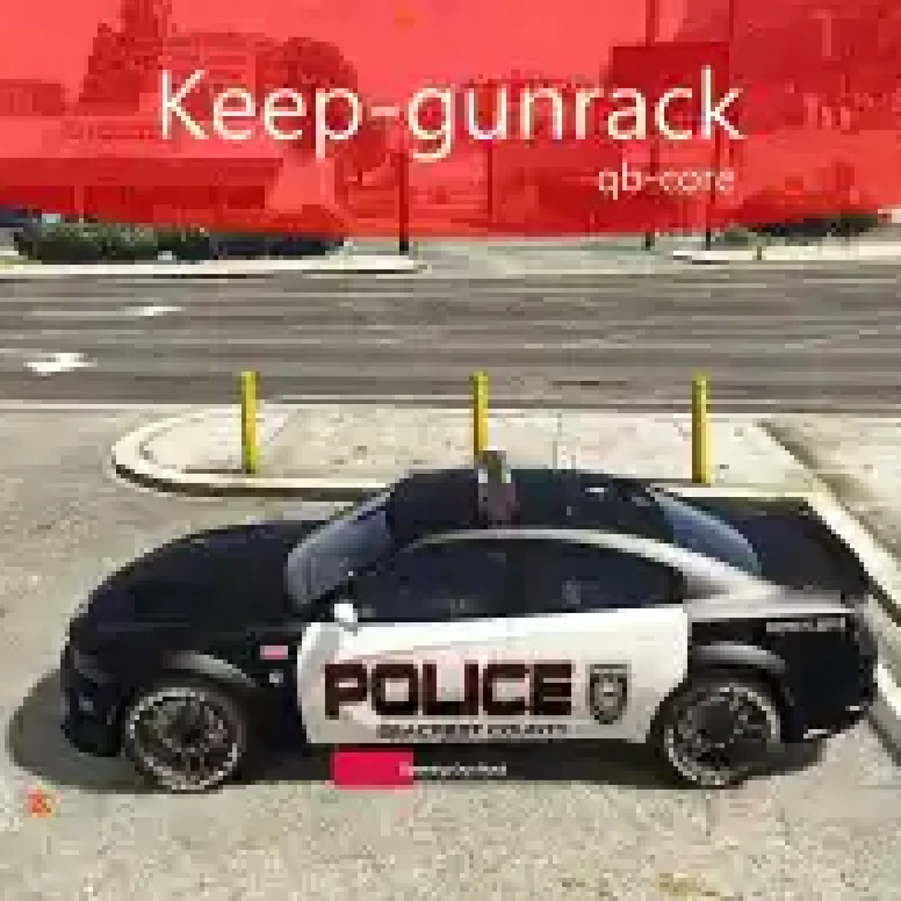 Qbcore Police Gunrack – Secure Weapon Storage for FiveM RP