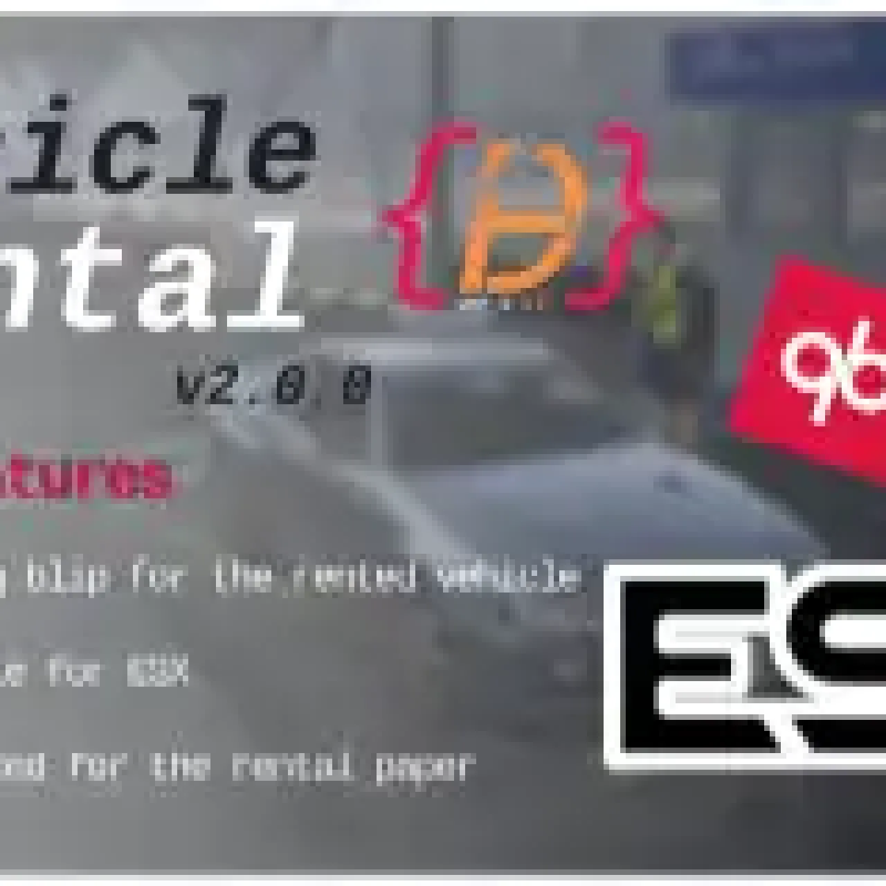 QBCore Vehicle Rental Script – Advanced Rental System for ESX & QBCore FiveM Servers