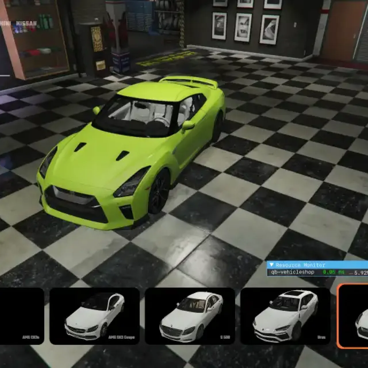 FiveM Qbcore Vehicle Shop Script for advanced car dealership roleplay