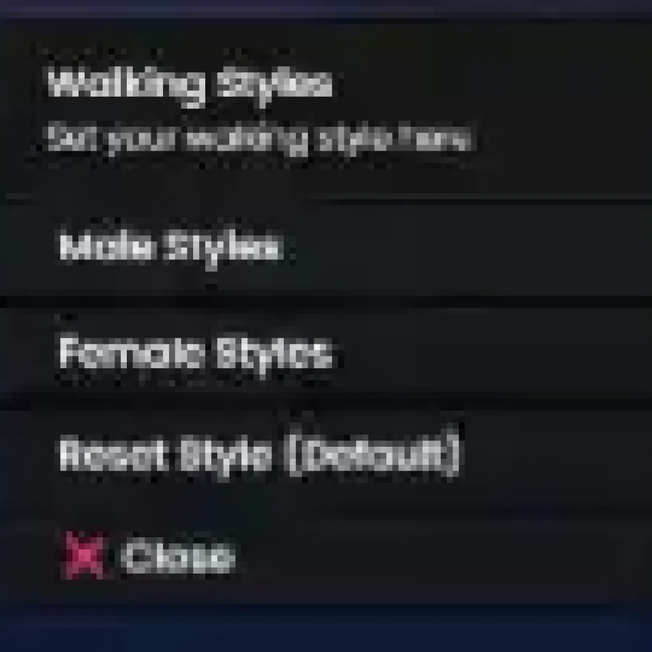 FiveM QBCore Walking Styles Script – Custom Walk Animations for Roleplay