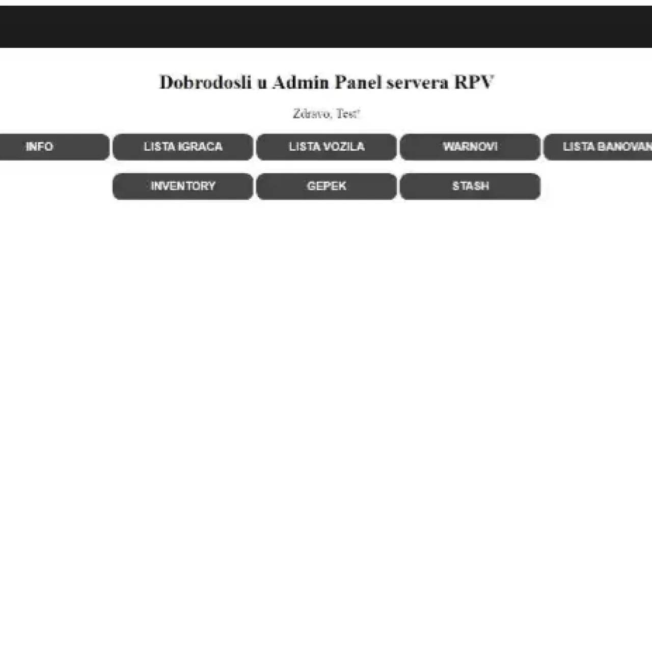 QBCore Web Panel Script for FiveM with advanced admin management features