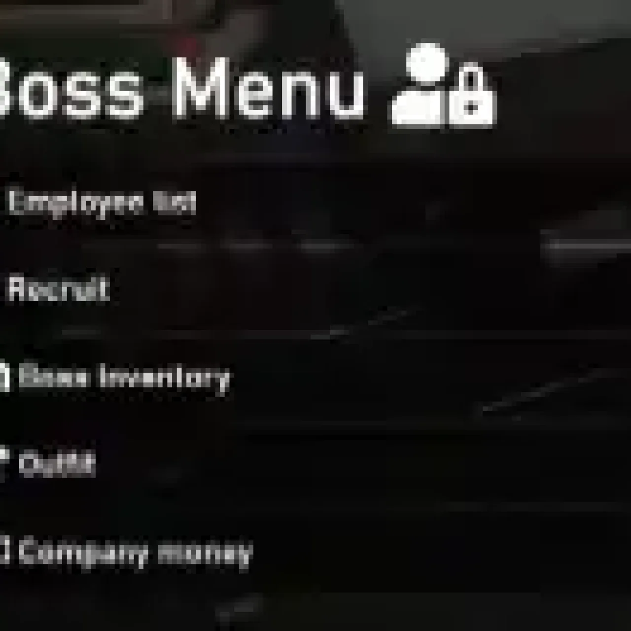 Qbcore Boss Menu for FiveM