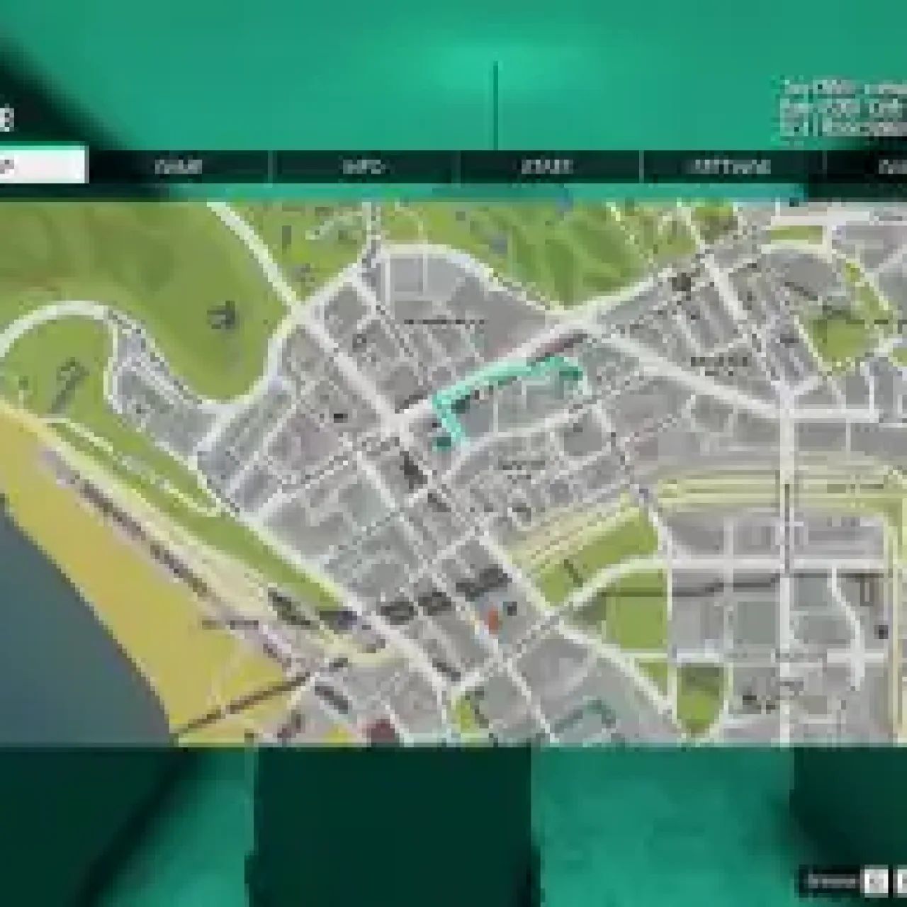 QBCore Custom Pause Menu – A modern FiveM pause menu with an interactive map, player data, and settings for improved navigation.