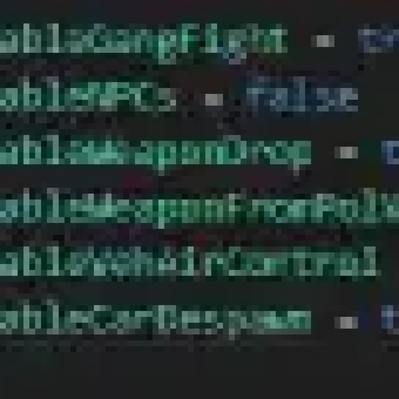 QBCore disable pack settings for managing FiveM server mechanics and AI control.