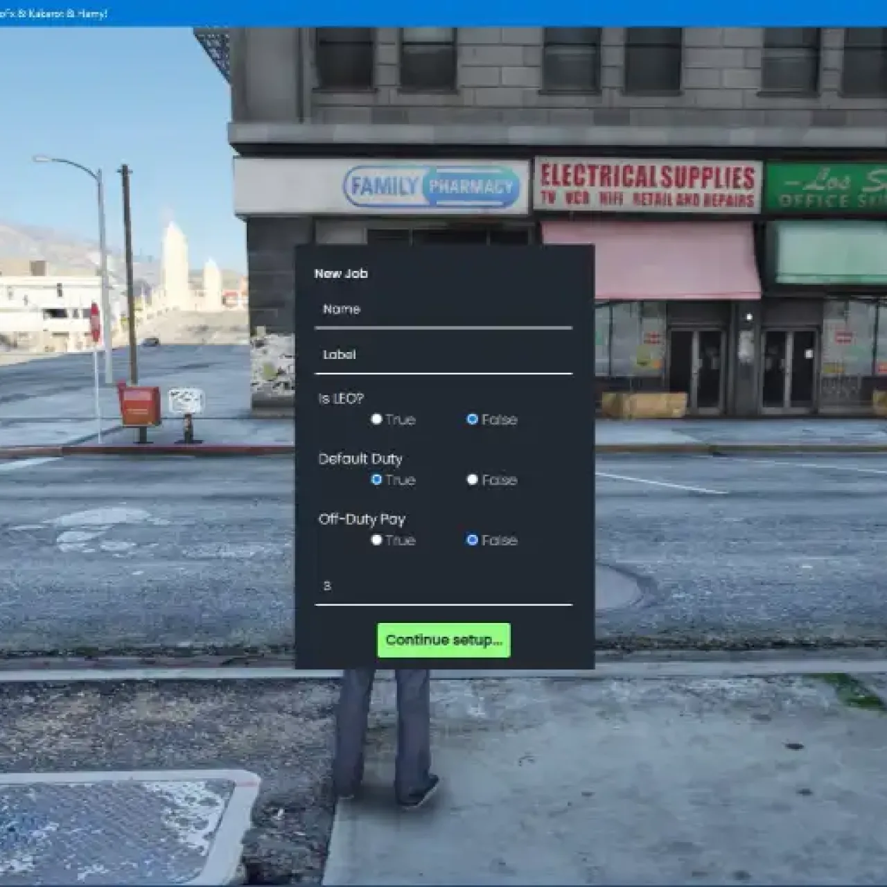 QBCore Job Creator Script for FiveM with customizable job roles and permissions
