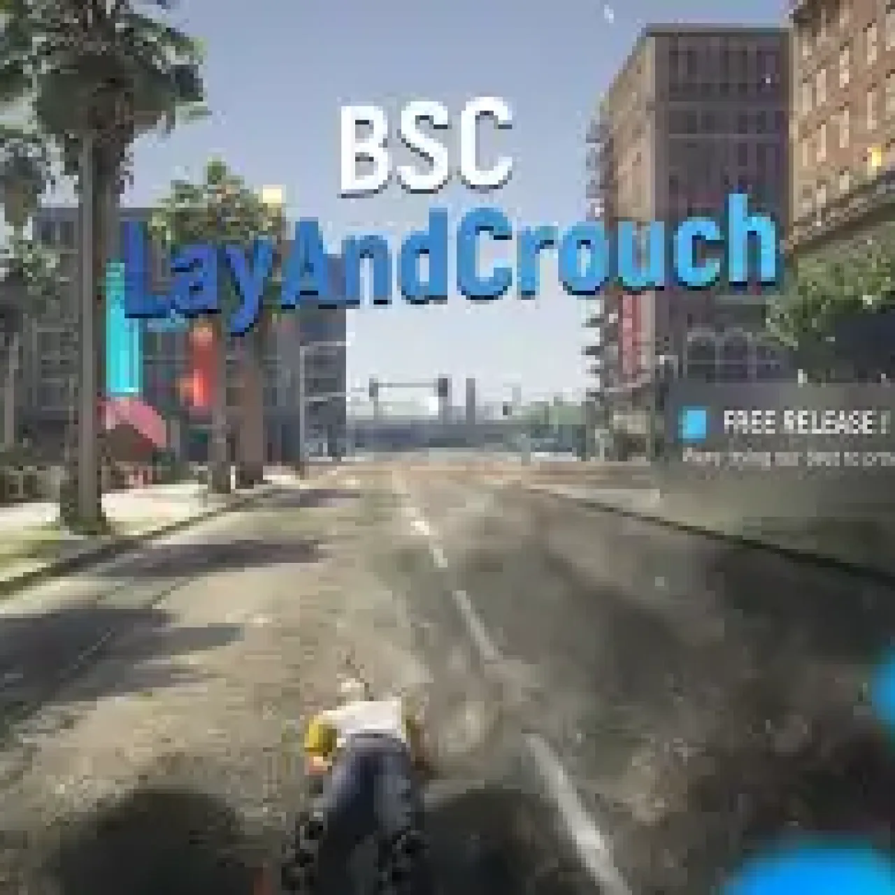 QBCore Lay and Crouch Script for FiveM with realistic player movement and animations