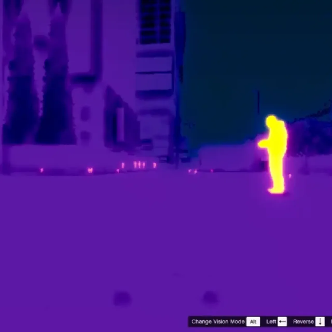 Thermal vision effect with highliQBCore Math Car Script with vehicle control based on math solutions in FiveM.