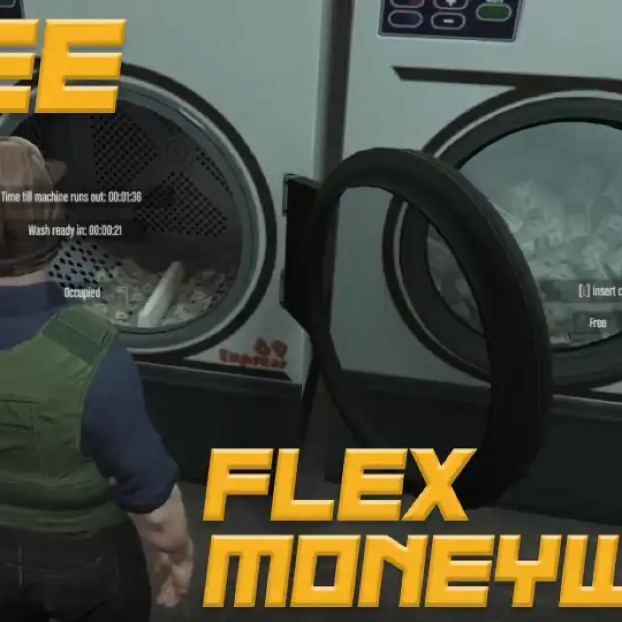 QBCore Money Wash Script for FiveM with risk-based money laundering mechanics.