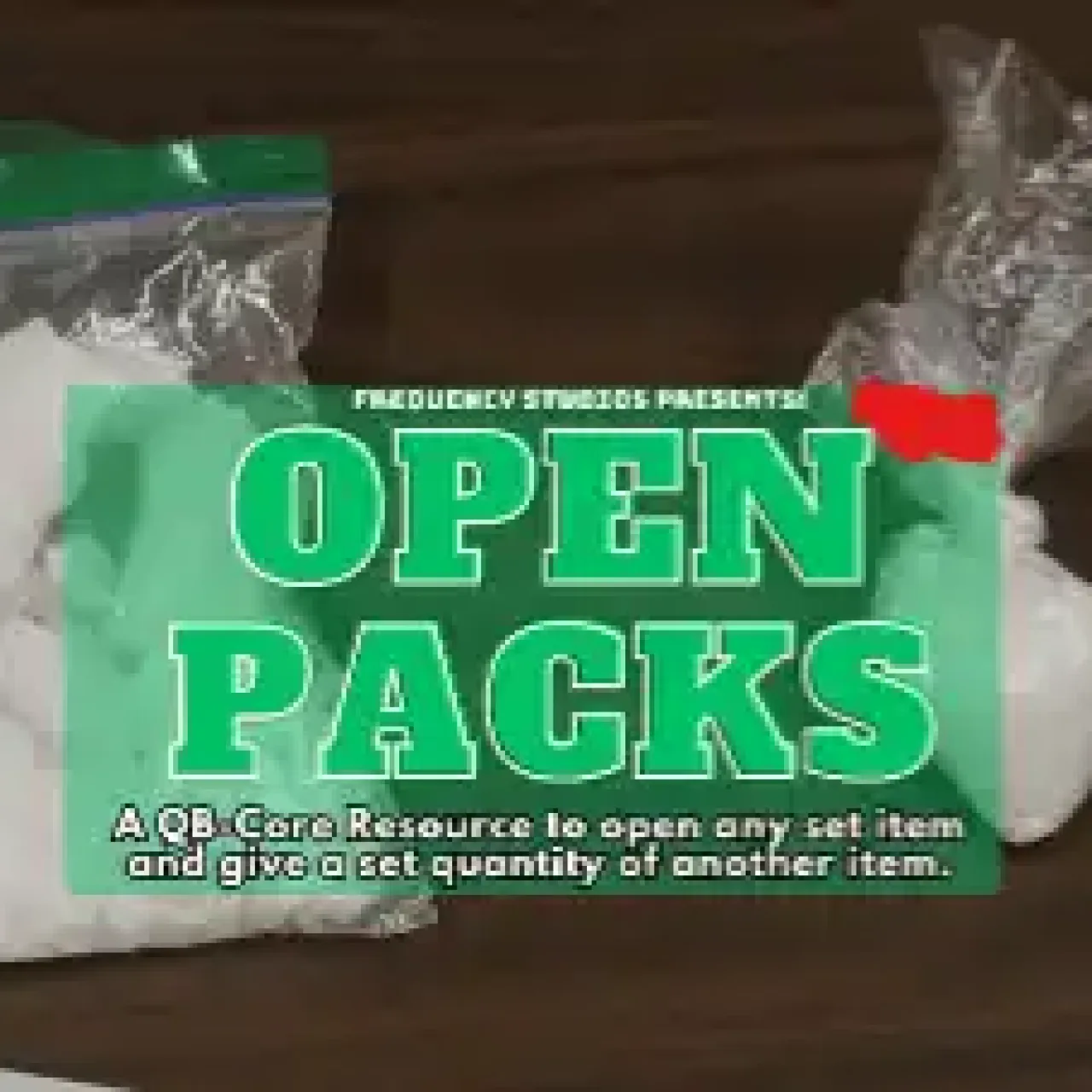 Qbcore Open Packs – Customizable Item Unpacking System for FiveM RP
