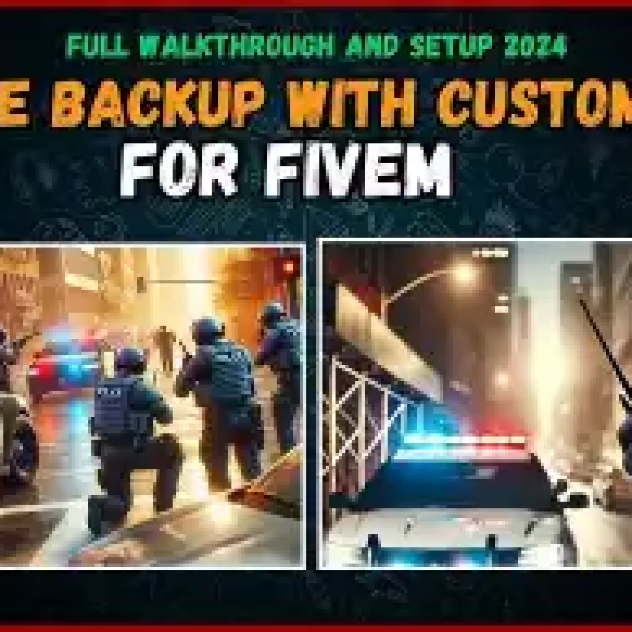 "QBCore Police Backup Script – Voice-Activated Backup System for FiveM
