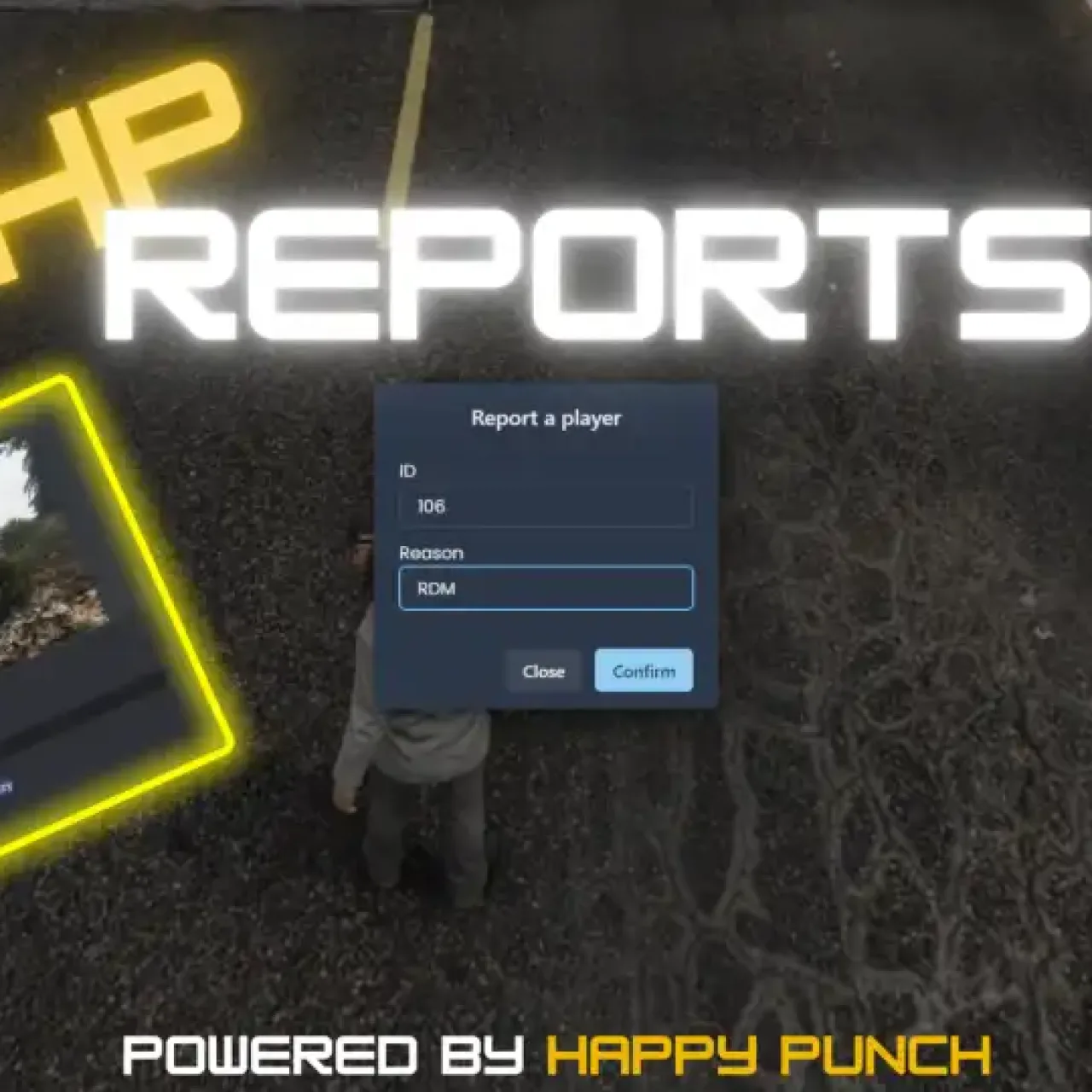 FiveM Qbcore Report System for player moderation