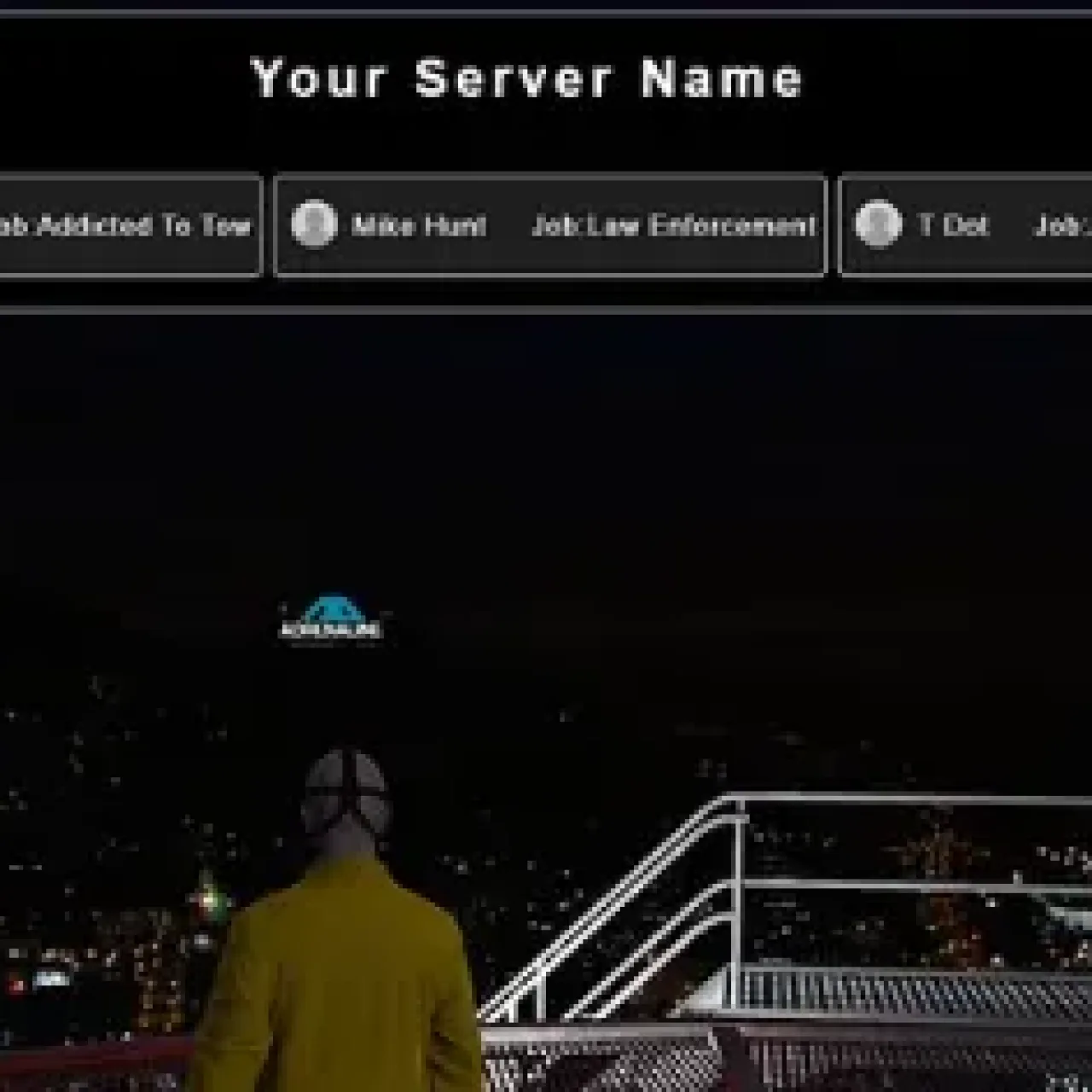 QBCore Scoreboard System UI for FiveM Server Player and Job Tracking