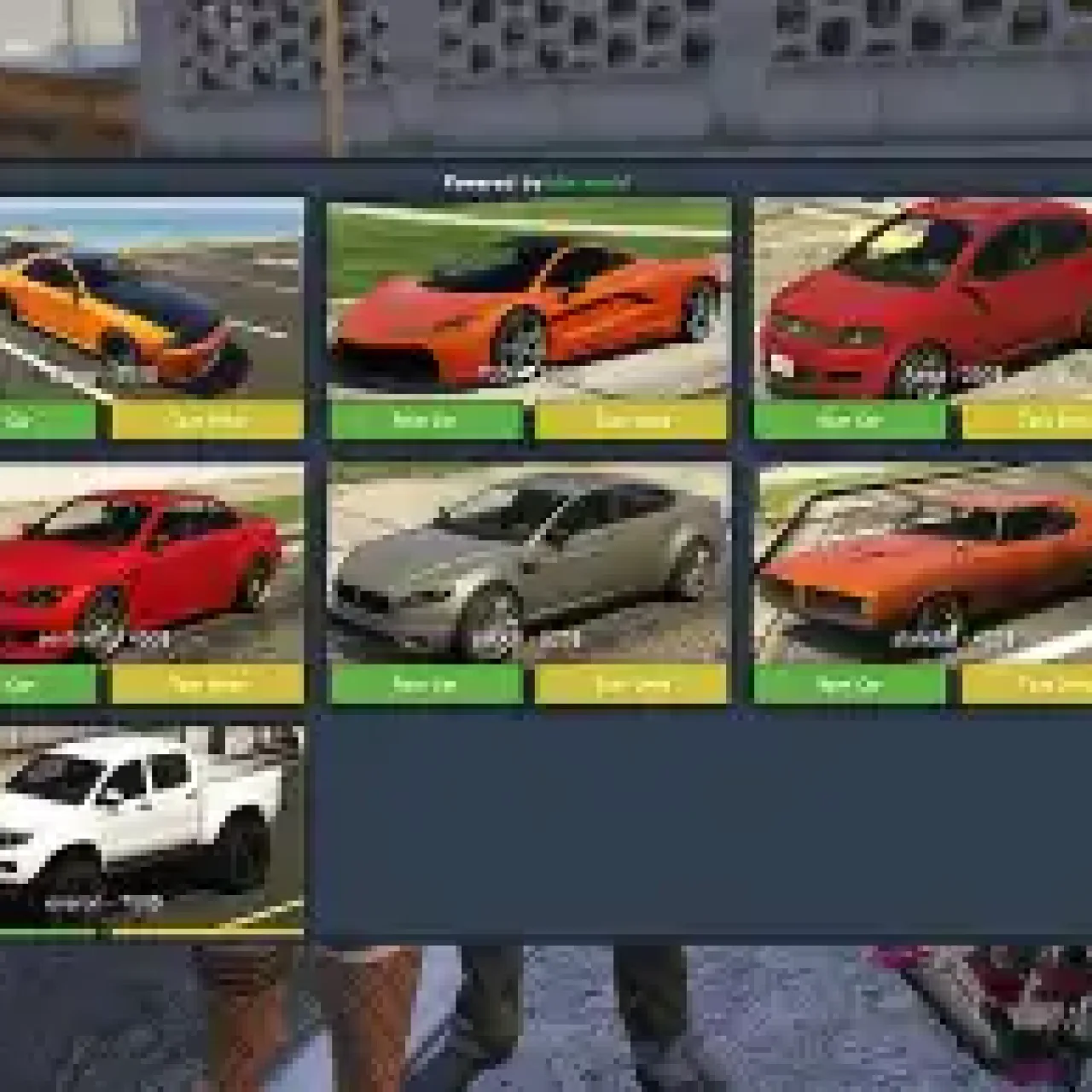 Qbcore Car Rental System for FiveM Roleplay