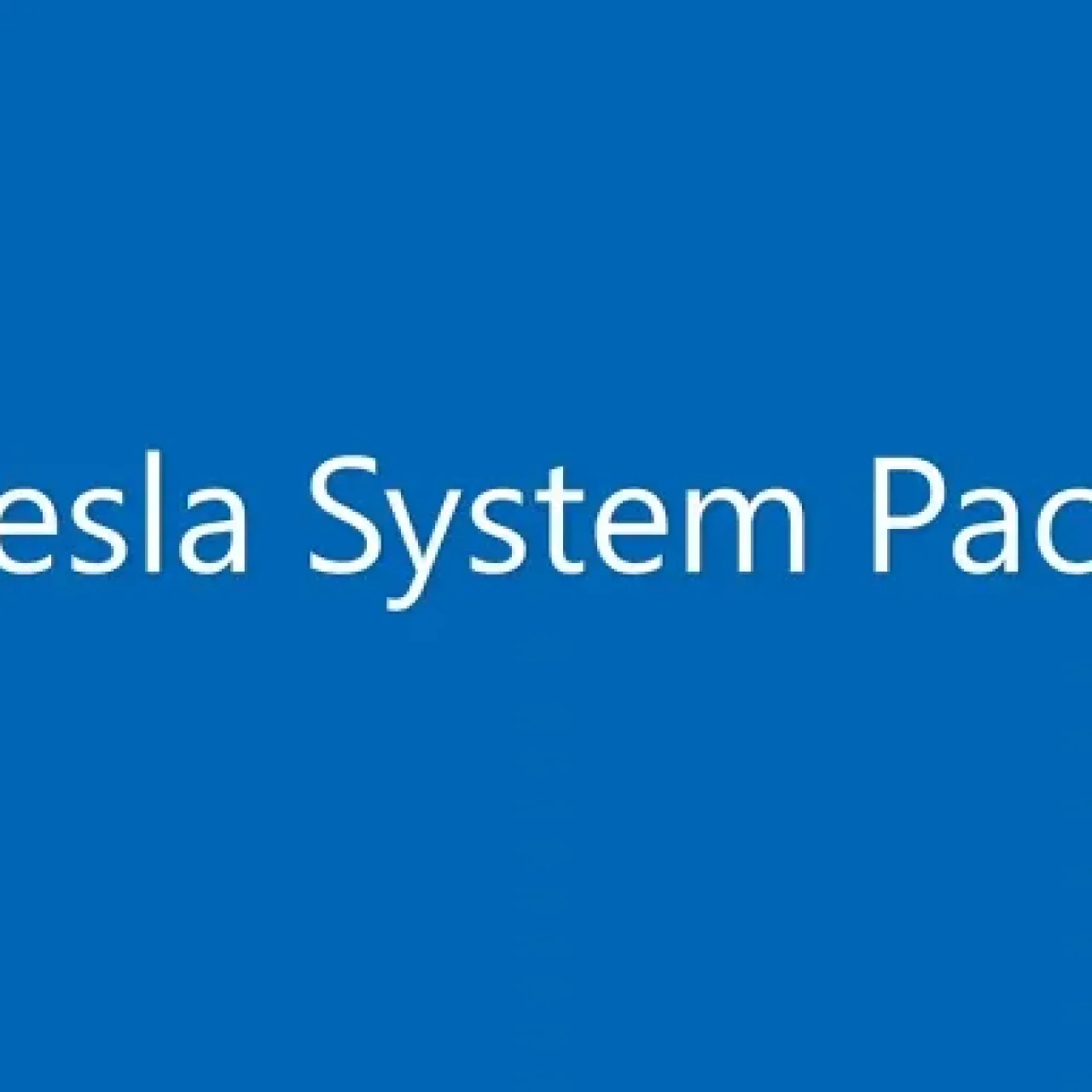 Tesla System Pack script title screen for GTA V RP advanced electric vehicle features